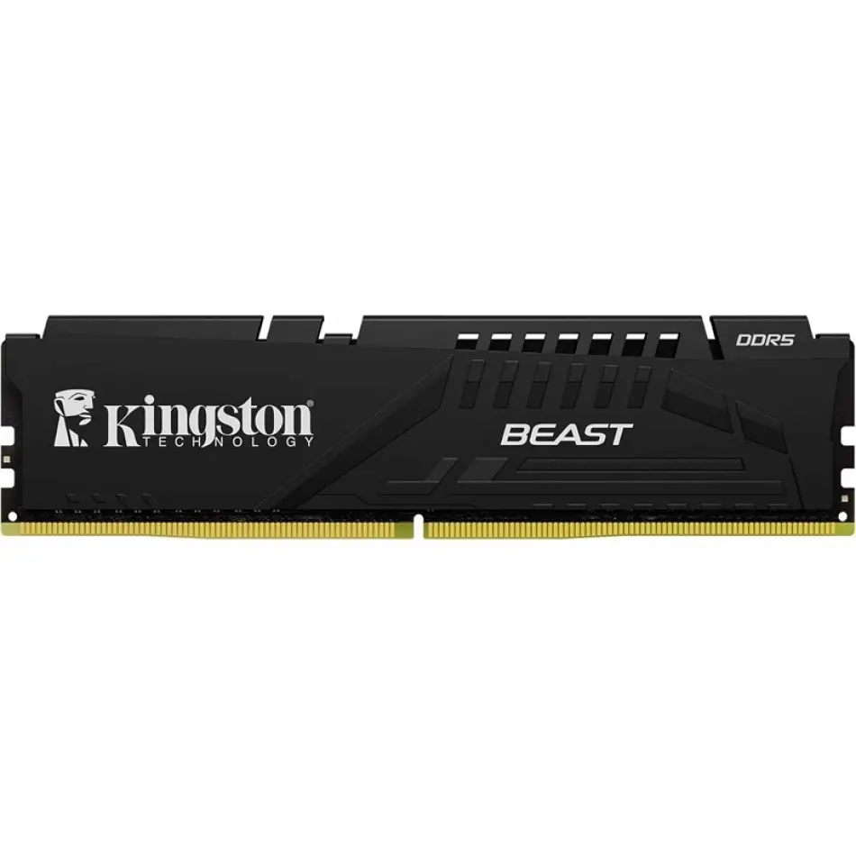 64 Gb Ddr5 6000mhz Kıngston Beast Black Expo 2x32gb Cl36 Dımm Dt Kf560c36bbek2/64tr