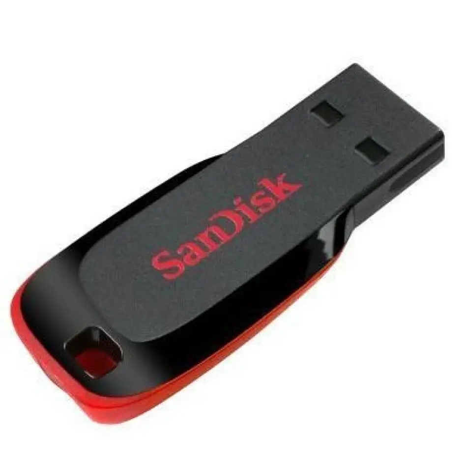 64 Gb Sandısk Cruzer Glıde Blade Black Usb Bellek 2.0 Sdcz50-064g-b35