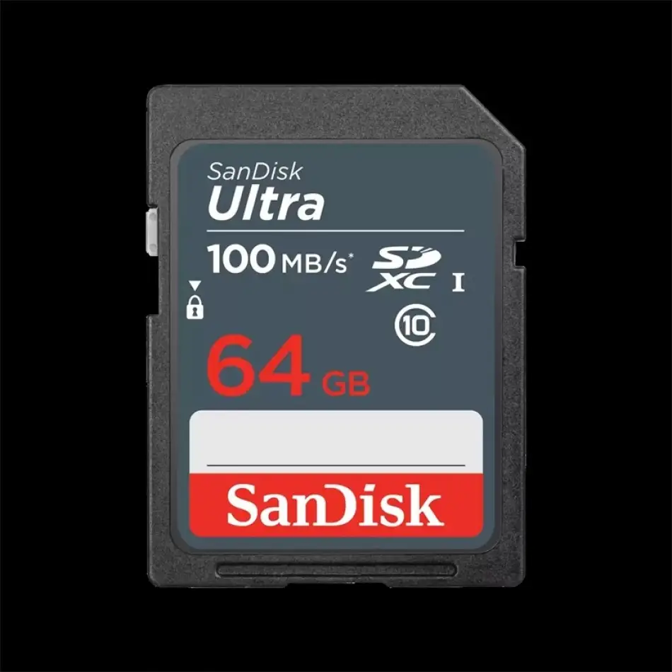 64gb Sandısk Ultra Sdxc 100mb/s Sdsdunr-064g-gn3ın