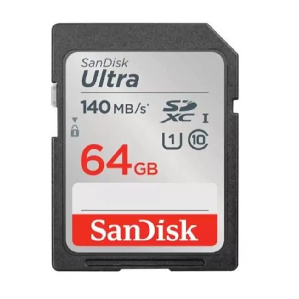 64gb Sandısk Ultra Sdxc 140mb/s Sdsdunb-064g-gn6ın