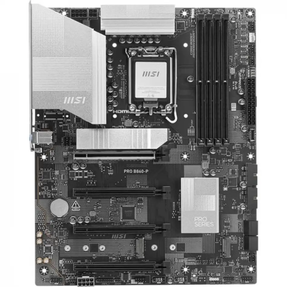 Msı Pro B860-p Ddr5 8800mt/s 1xhdmı 1xdp 3xm.2 Atx 1851p (ıntel Ultra Processors Serıes2)