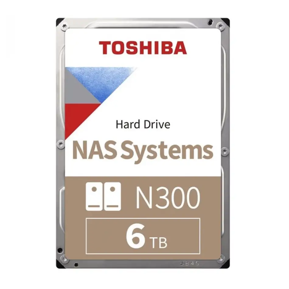 6TB TOSHIBA N300 7200RPM SATA3 512MB MN10ADA600S