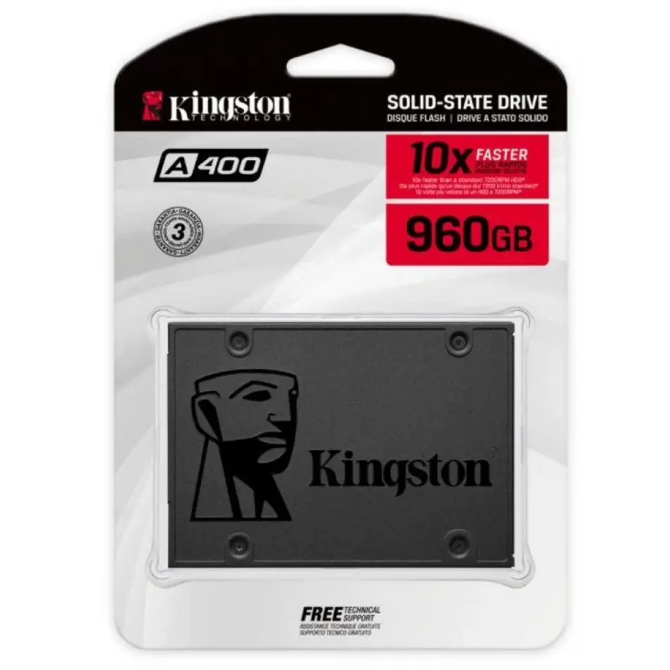 960 Gb Kıngston A400 Sata3 2.5 500/450mbs Sa400s37/960g