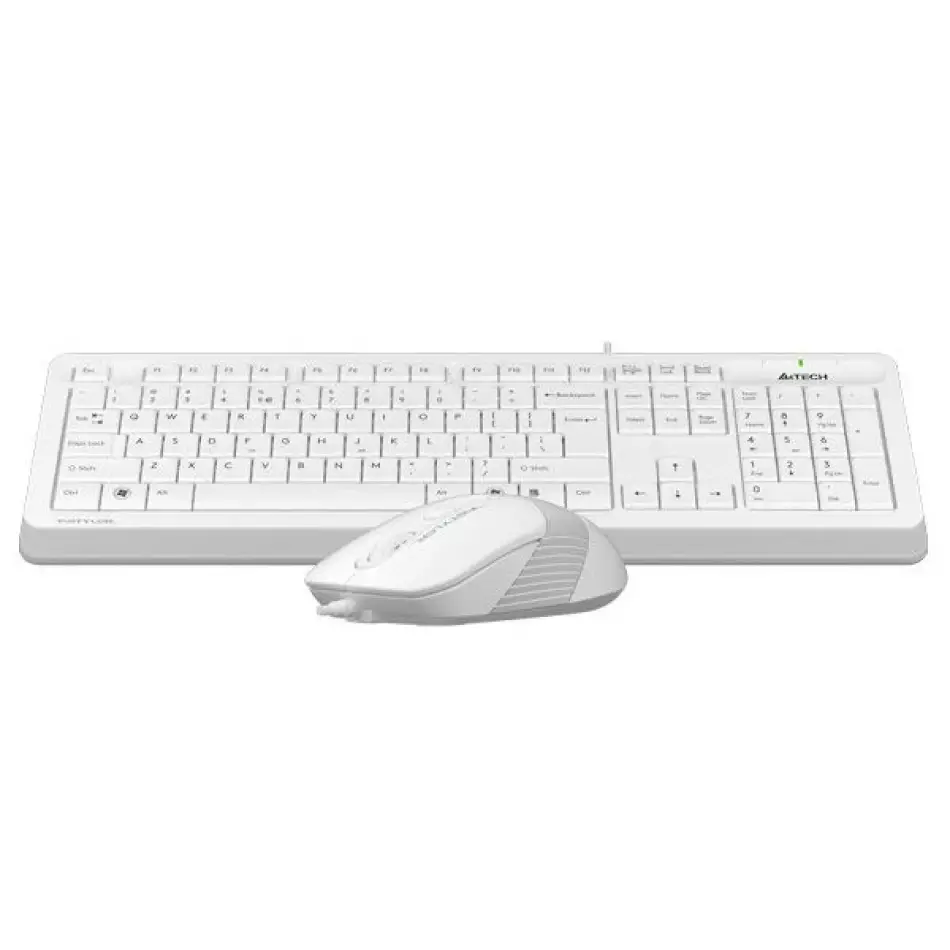 A4 Tech F1010 Usb Q Klavye-mouse Beyaz Set