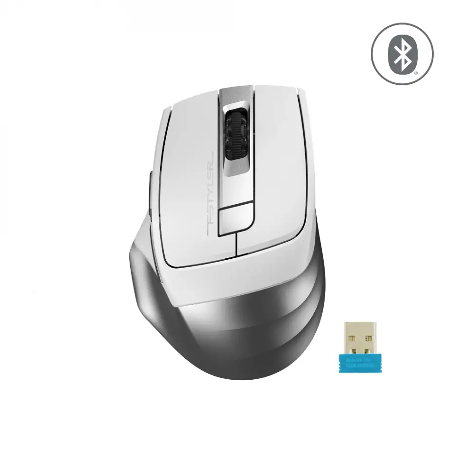 A4 Tech Fb35 Optık Mouse Bluetooth+nano Usb Beyaz