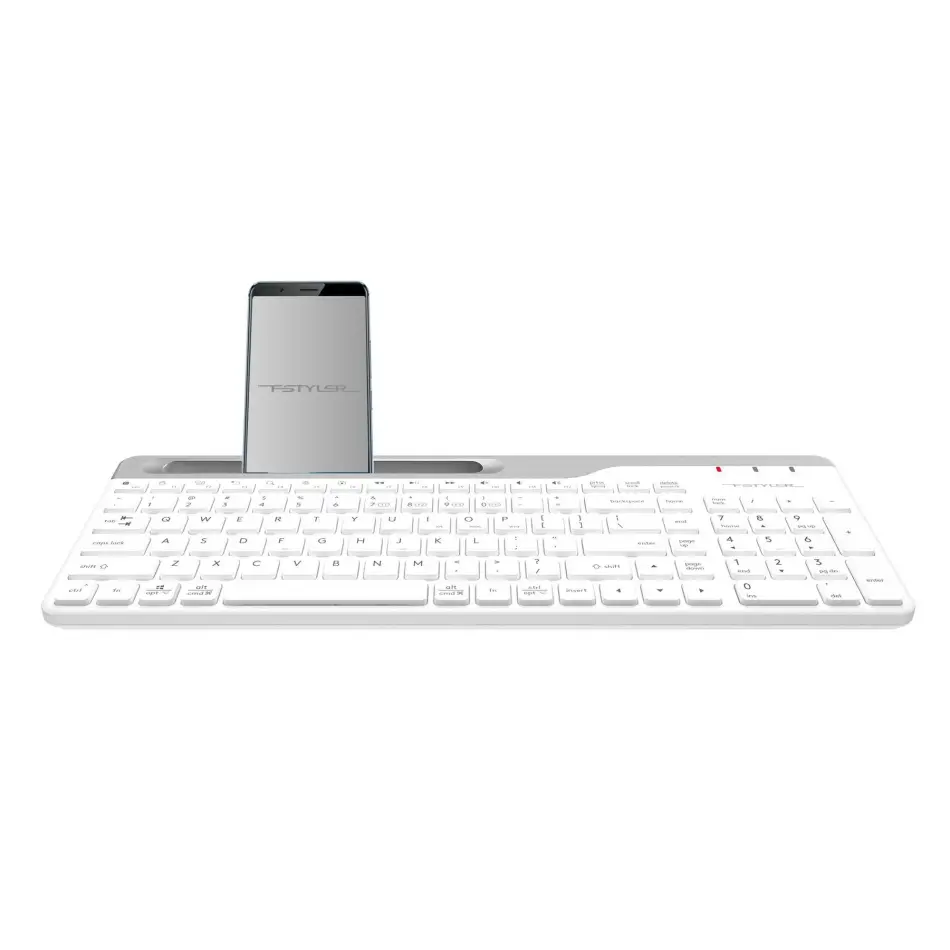 A4 Tech Fbk25 Bluetooth Q Nano 2,4g Beyaz Klavye