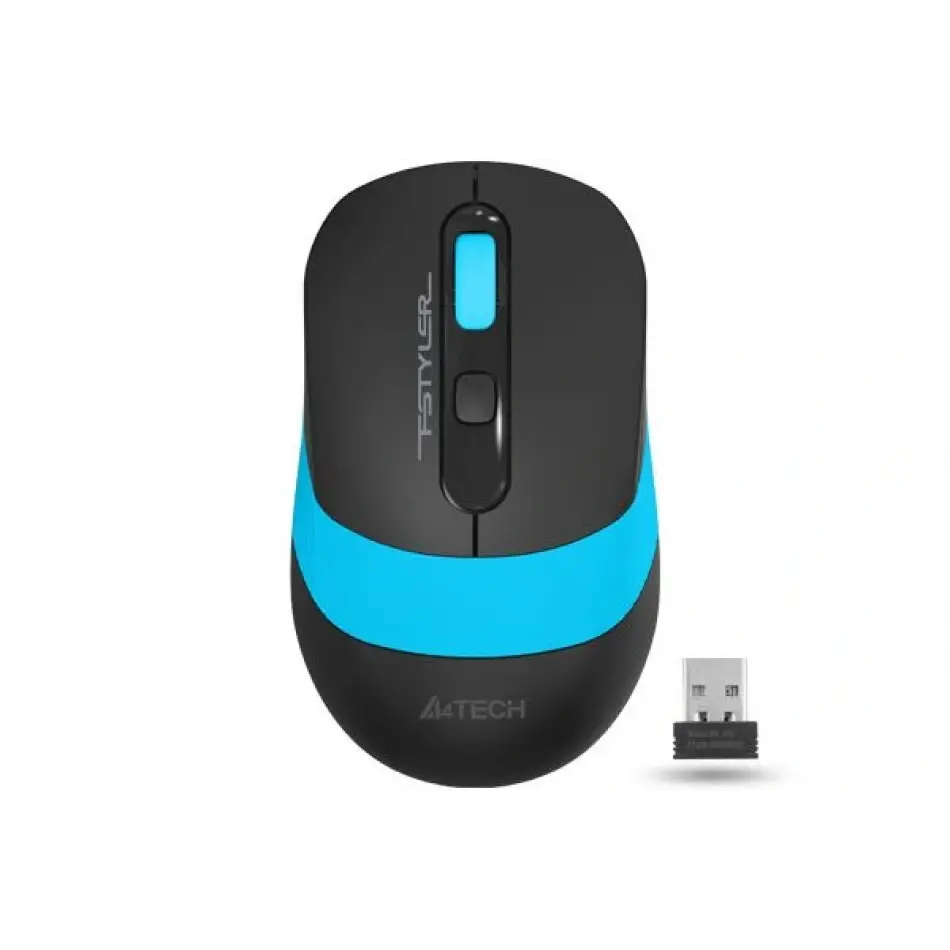 A4 Tech Fg-10 Kablosuz Siyah&mavi Optik Mouse
