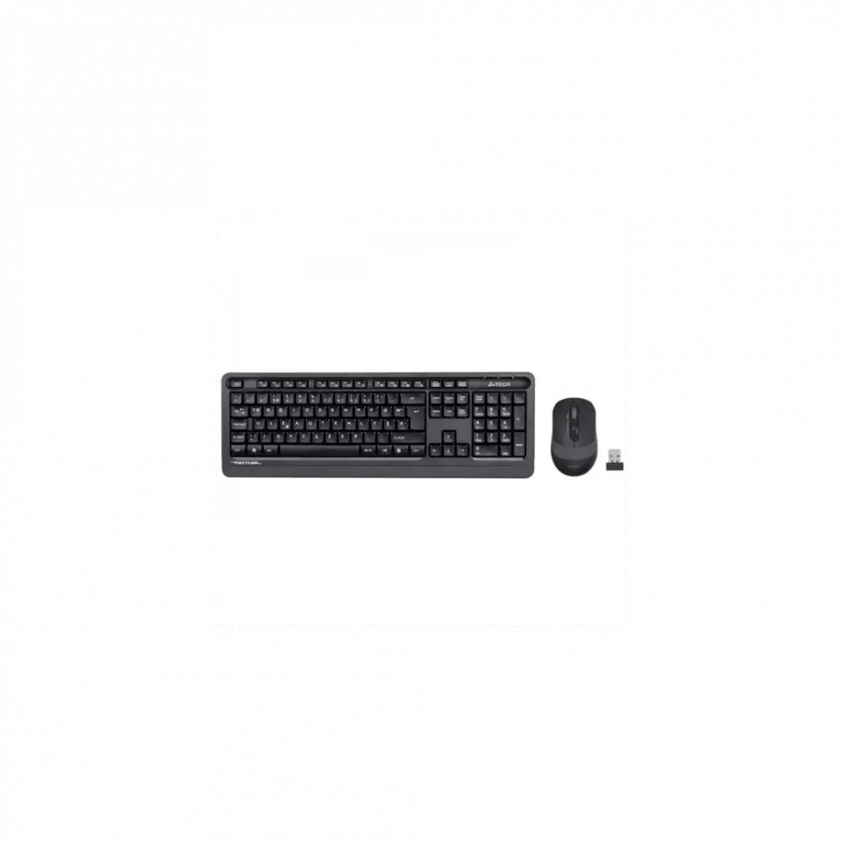 A4 Tech Fg1010, Gri, Fstyler, 2.4ghz Kablosuz, Türkçe F, Klavye Mouse Set