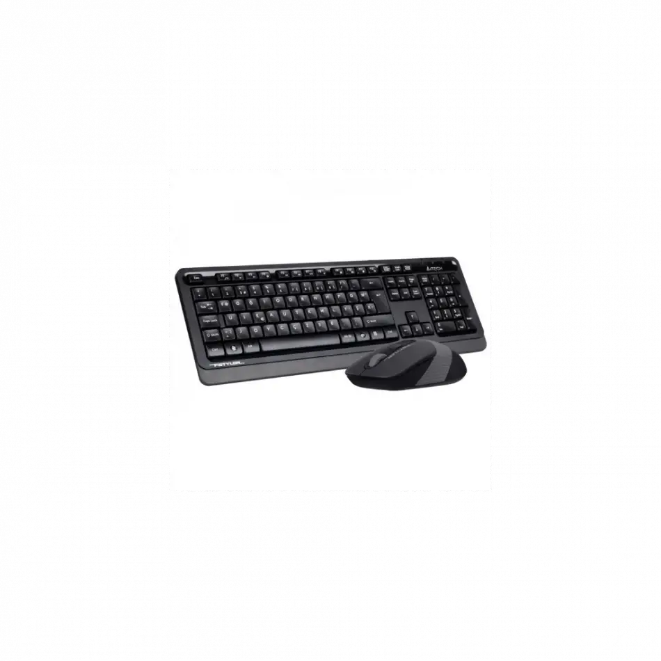 A4 Tech Fg1010, Gri, Fstyler, 2.4ghz Kablosuz, Türkçe F, Klavye Mouse Set