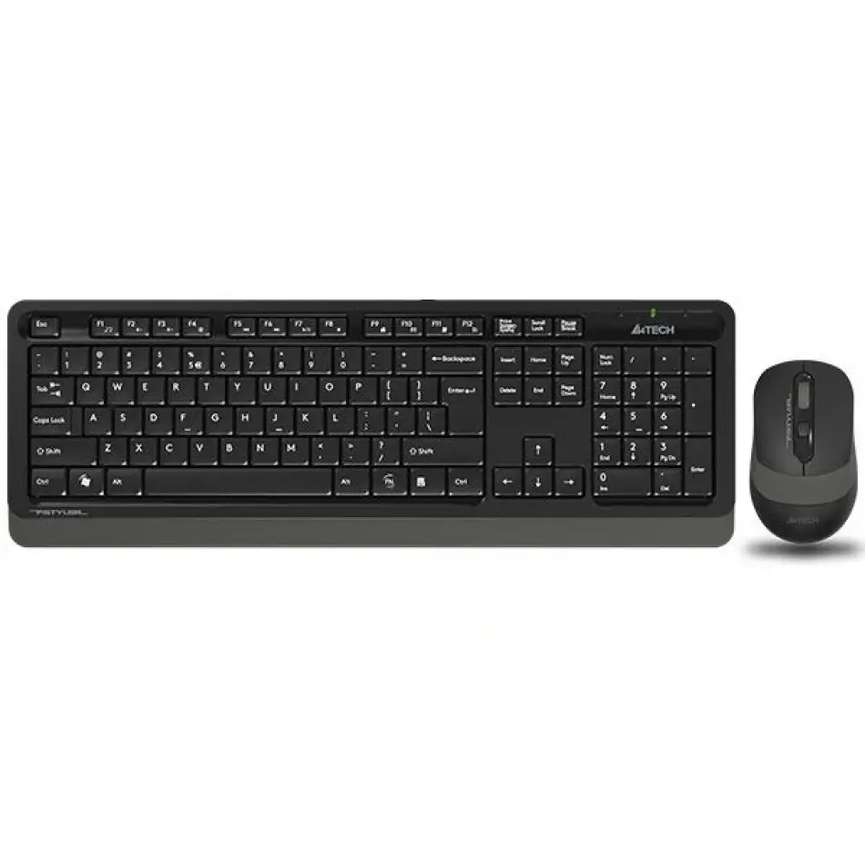 A4 Tech Fg1010 Kablosuz Q Klavye-mouse Siyah-gri
