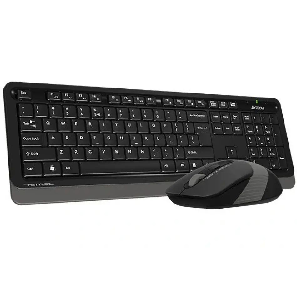 A4 Tech Fg1010 Kablosuz Q Klavye-mouse Siyah-gri
