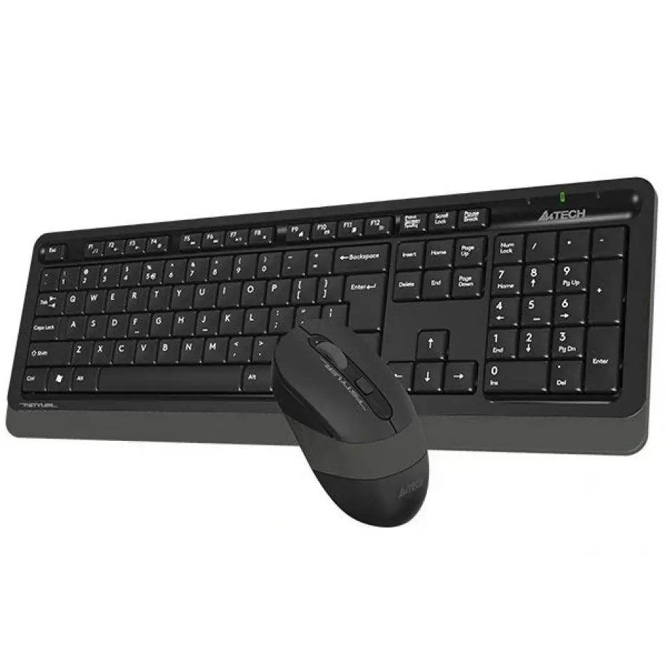 A4 Tech Fg1010 Kablosuz Q Klavye-mouse Siyah-gri