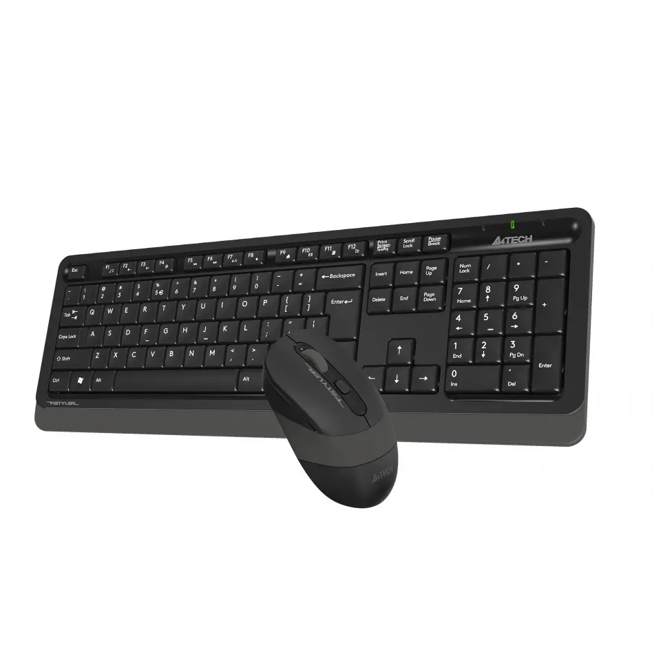 A4 Tech Fg1010 Q 2.4 Ghz Usb Gri Klavye+mouse Kablosuz Set
