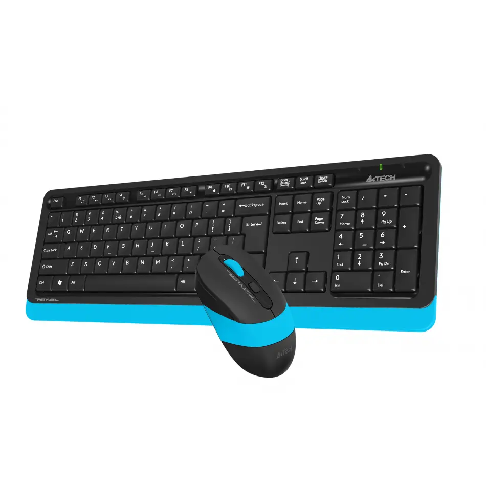 A4 Tech Fg1010 Q 2.4 Ghz Usb Mavi Klavye+mouse Kablosuz Set