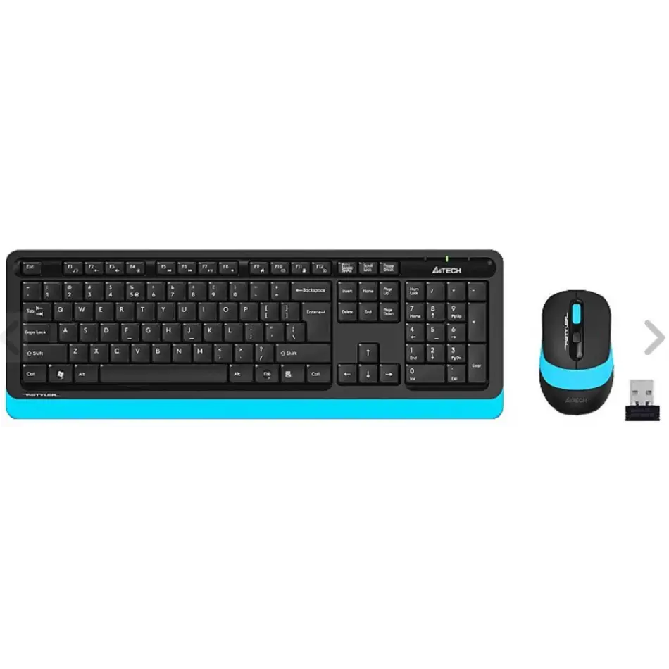 A4 Tech Fg1010 Q Mavi Mm Kablosuz Klv+mouse Set