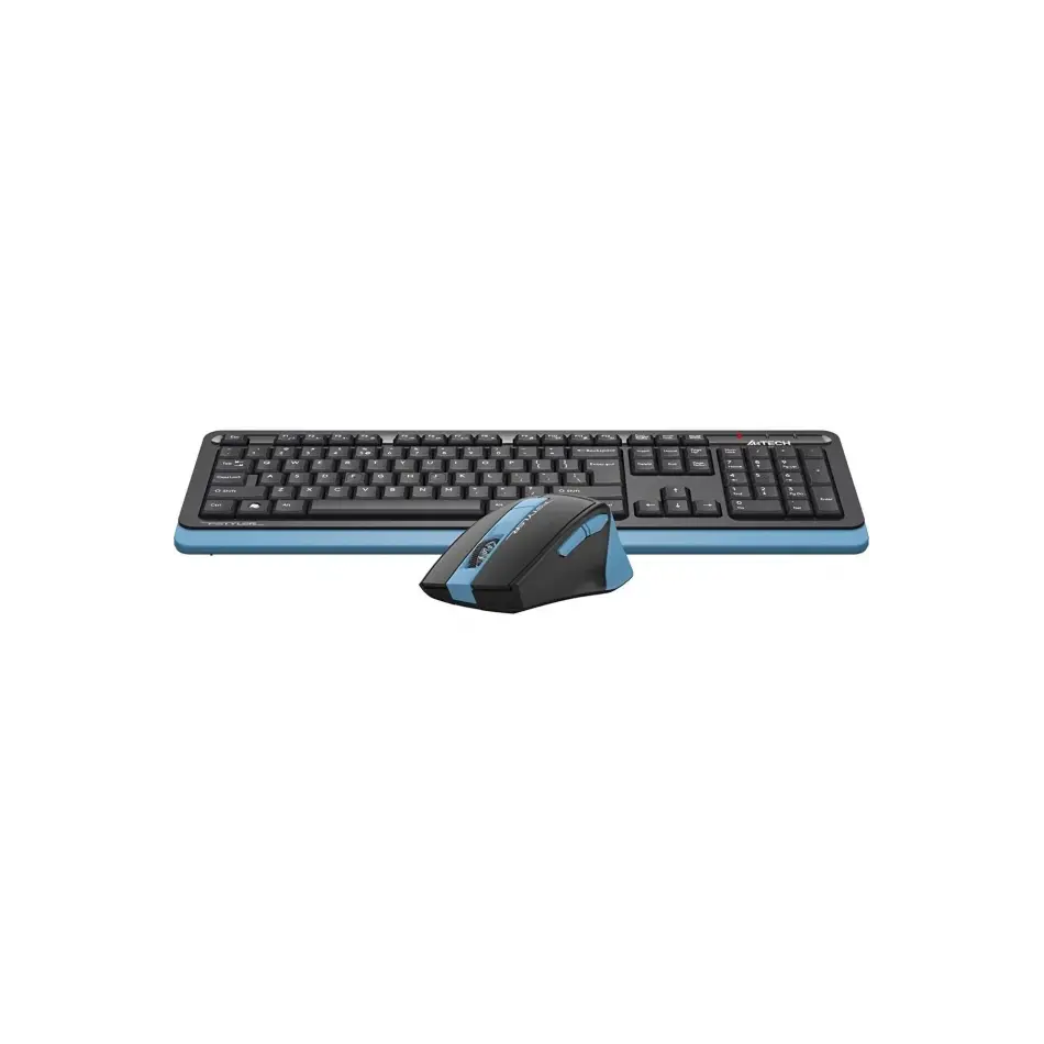 A4 Tech Fg1035 Kablosuz Q Klavye-mouse Mavi Set