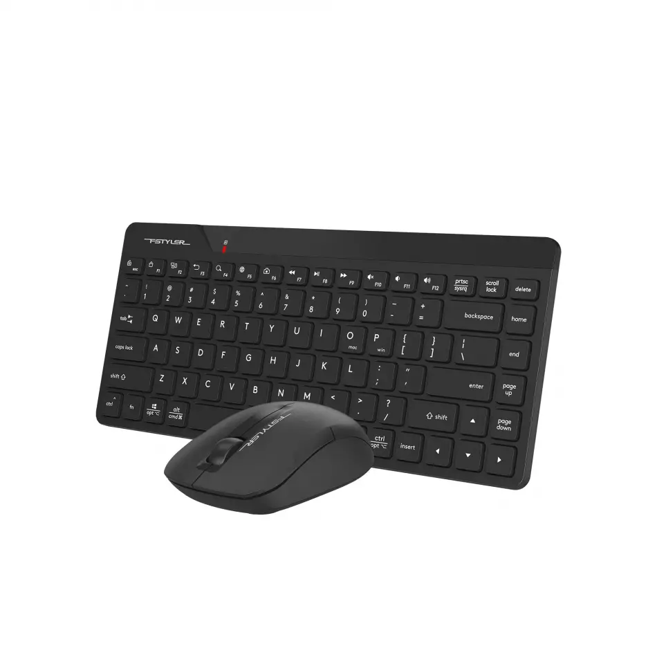 A4 Tech Fg2200 Kablosuz Mini Q Klavye-mouse Siyah