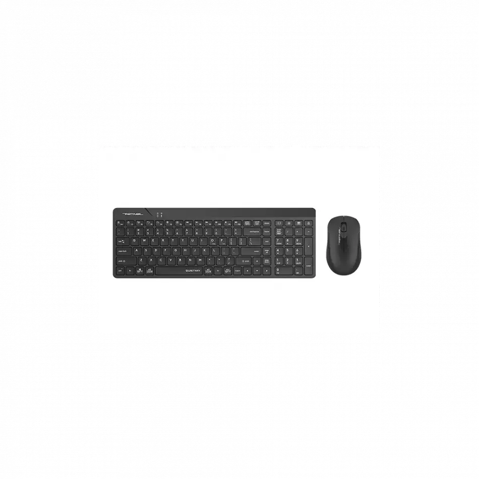 A4 Tech Fg2300 Aır2 Siyah, Fstyler, 2.4ghz Mini Kablosuz, Türkçe Q, Sessiz Klavye Mouse Set