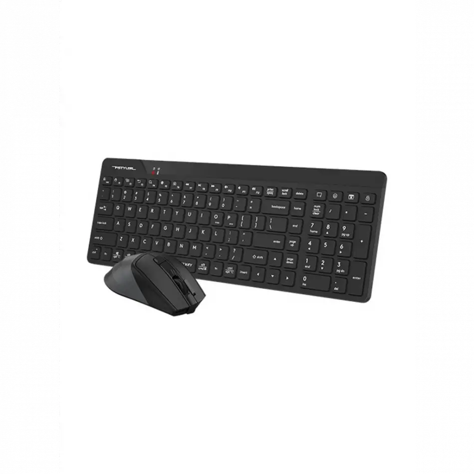 A4 Tech Fg2400 Aır2 Siyah, Fstyler, 2.4ghz Mini Kablosuz, Türkçe Q, Sessiz Klavye Mouse Set