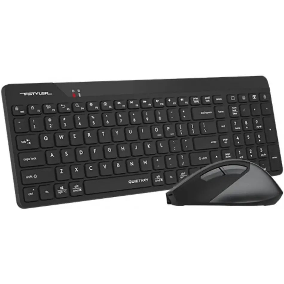 A4 TECH FG2400 Q SILENT 2.4 GHZ AİR2 SİYAH KLAVYE+MOUSE