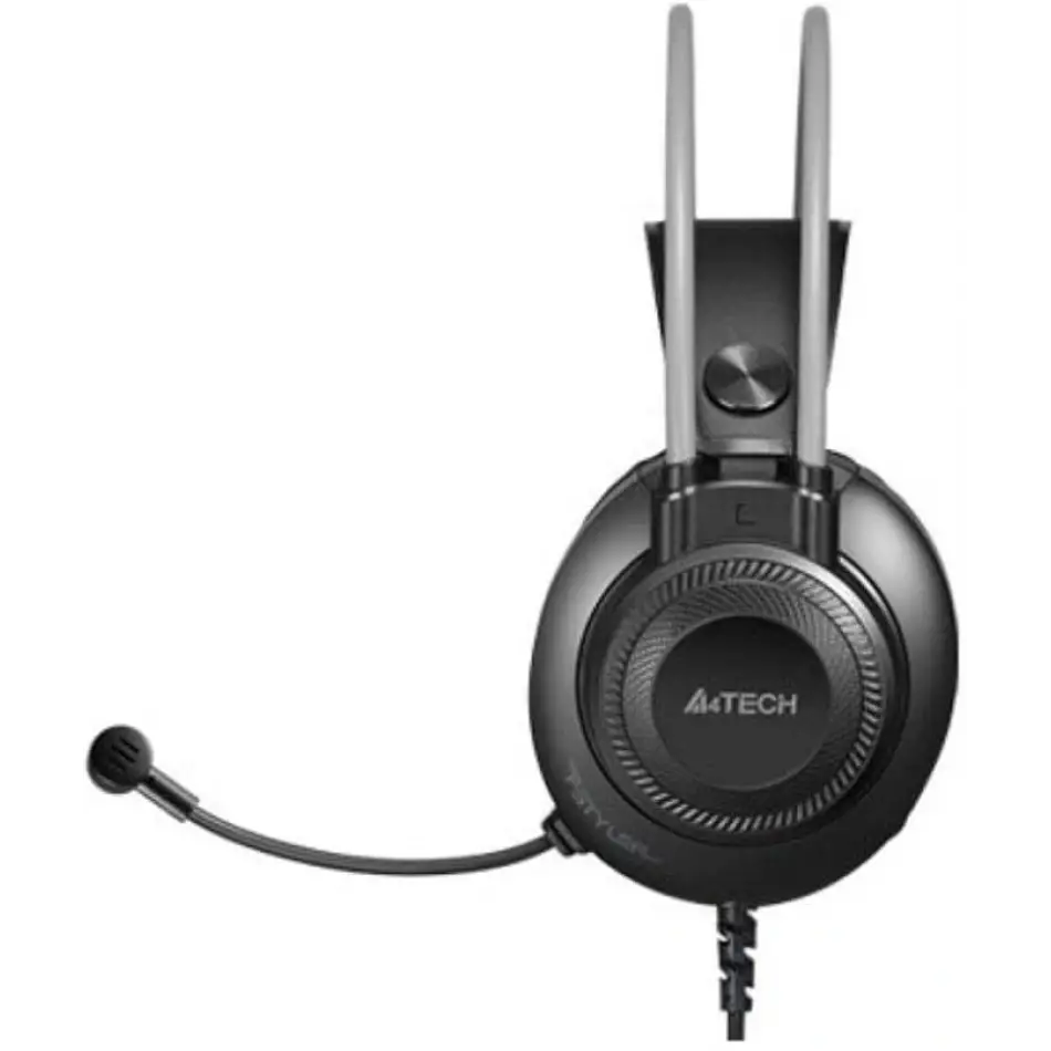 A4 Tech Fh-200u Usb Mikrofonlu Gri Kulaklık