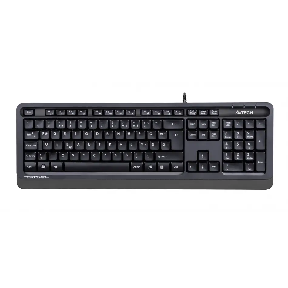 A4 TECH FK10 FN-MULTIMEDYA F KLAVYE USB GRİ