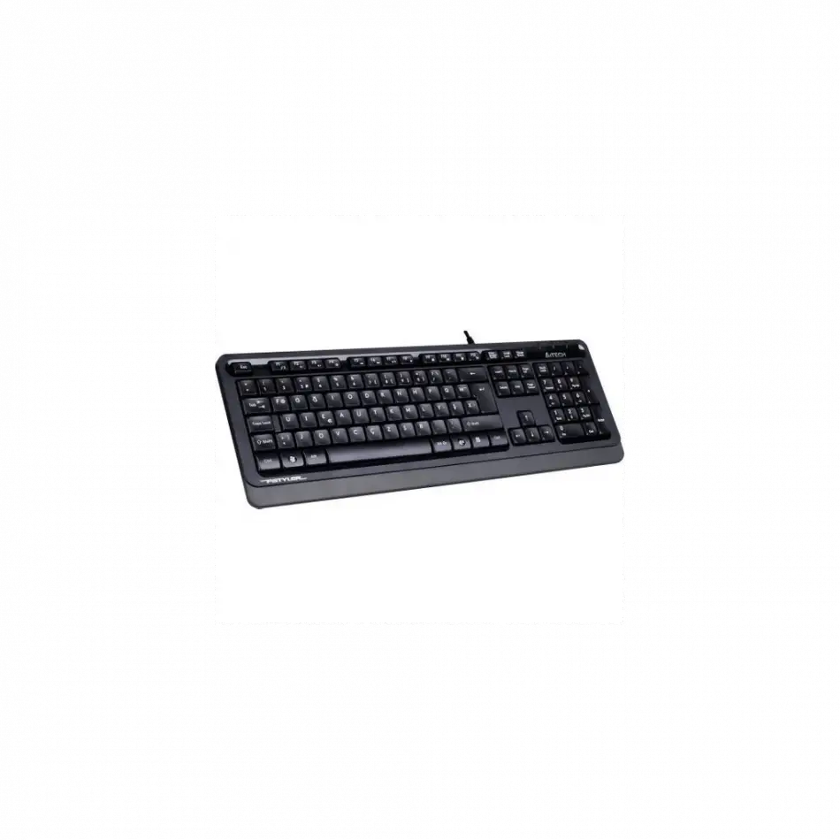 A4 Tech Fk10, Gri, Fstyler, Usb Kablolu,  Türkçe F, Multimedya Klavye