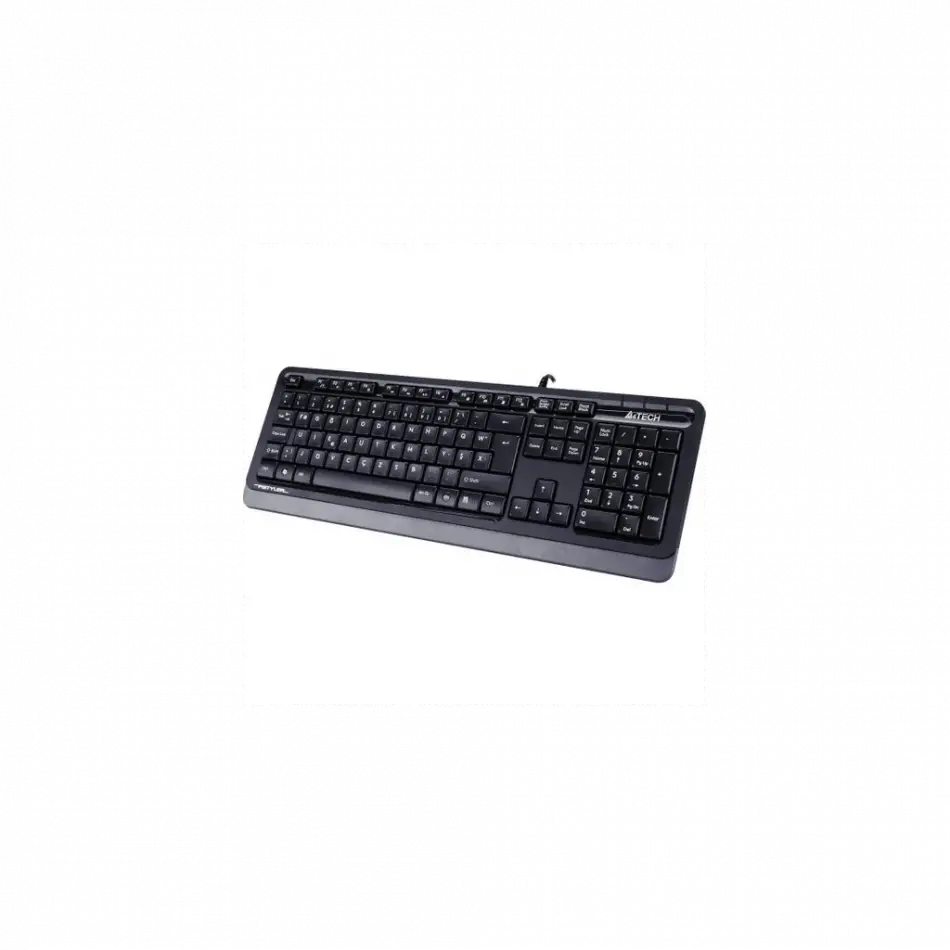 A4 Tech Fk10, Gri, Fstyler, Usb Kablolu,  Türkçe F, Multimedya Klavye