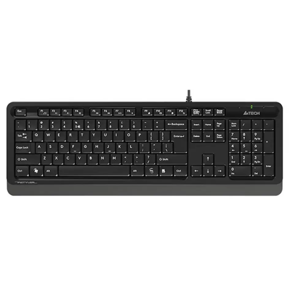 A4 Tech Fk10 Q Tr Mm Gri/siyah Usb Kablolu Klavye
