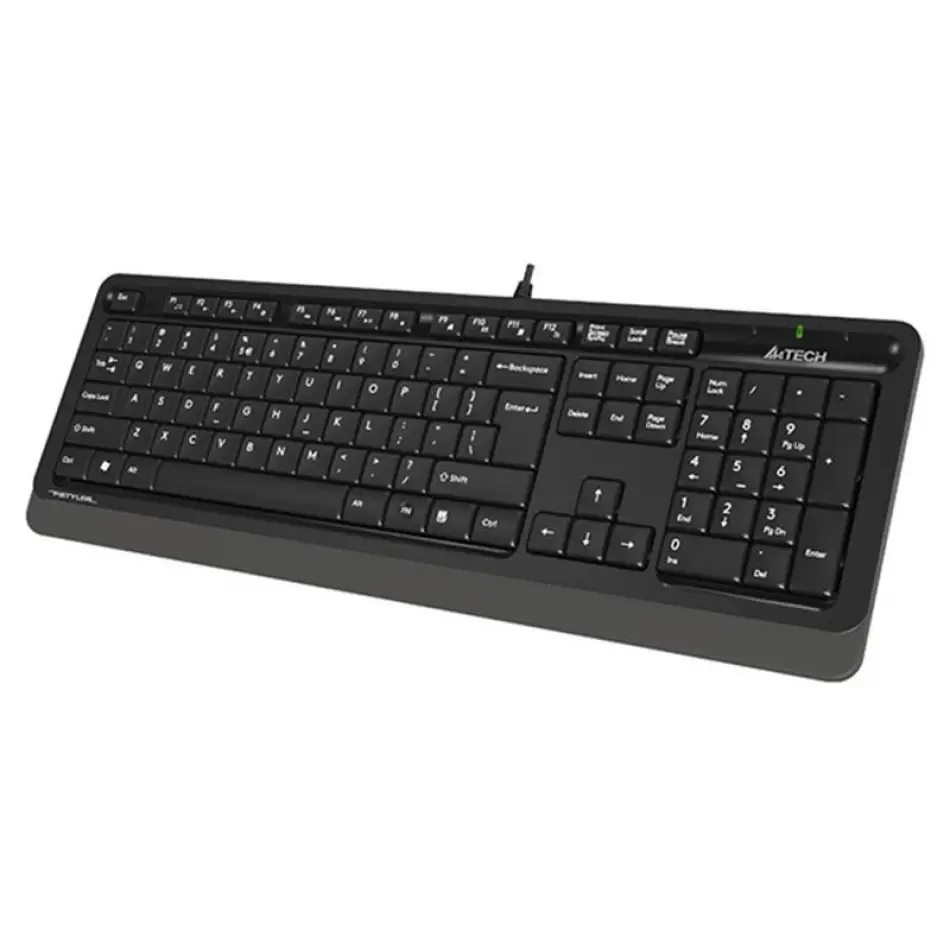 A4 Tech Fk10 Q Tr Mm Gri/siyah Usb Kablolu Klavye