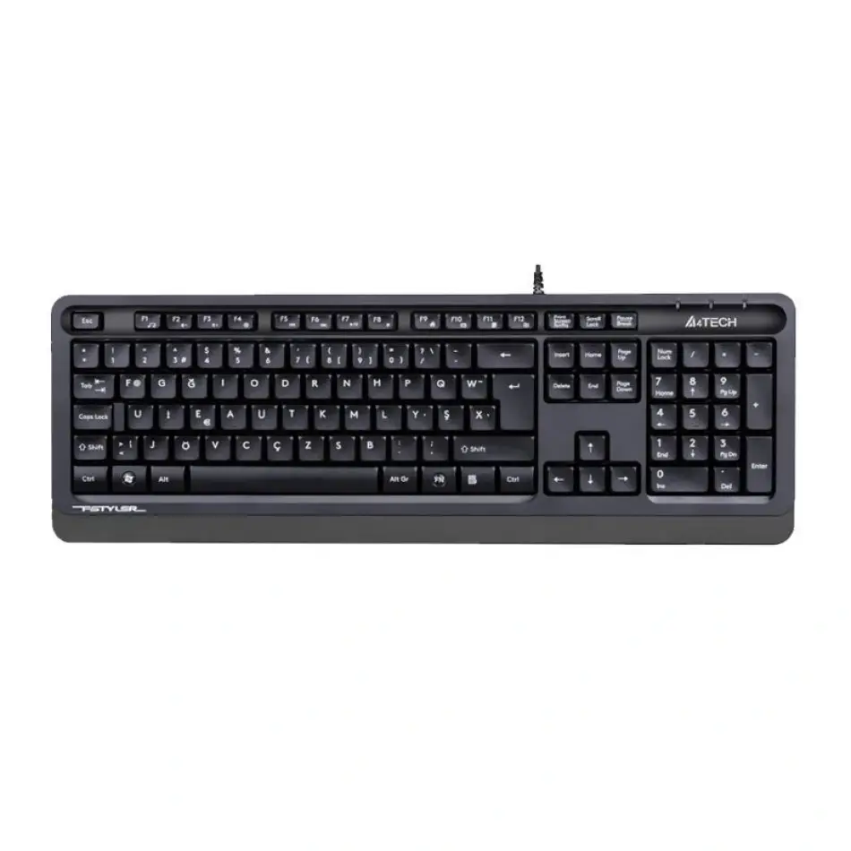 A4 Tech Fk10 Usb F Gri Klavye