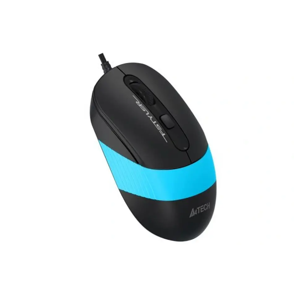 A4 Tech Fm10 Usb 1600 Dpı Siyah-mavi Optik Mouse