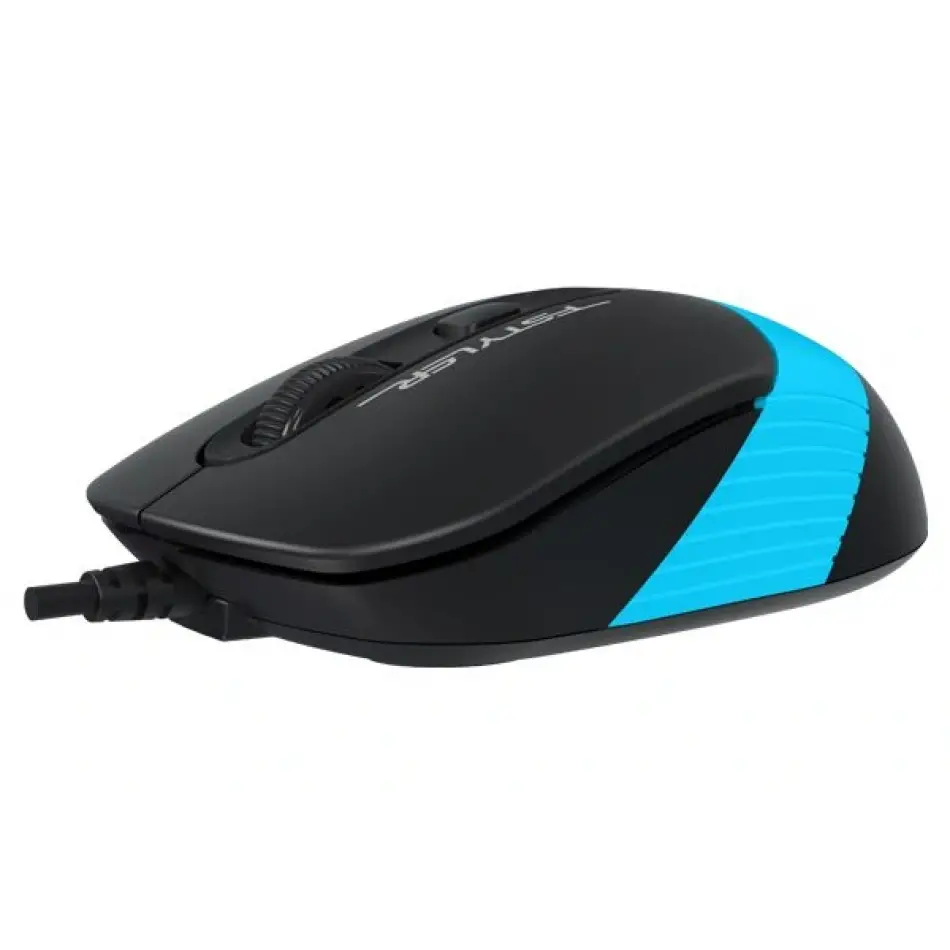 A4 Tech Fm10 Usb 1600 Dpı Siyah-mavi Optik Mouse