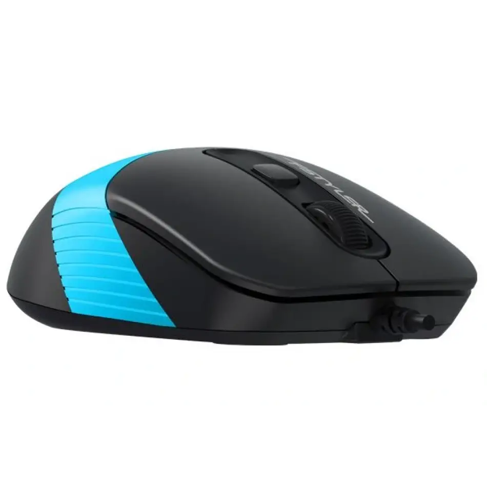 A4 Tech Fm10 Usb 1600 Dpı Siyah-mavi Optik Mouse