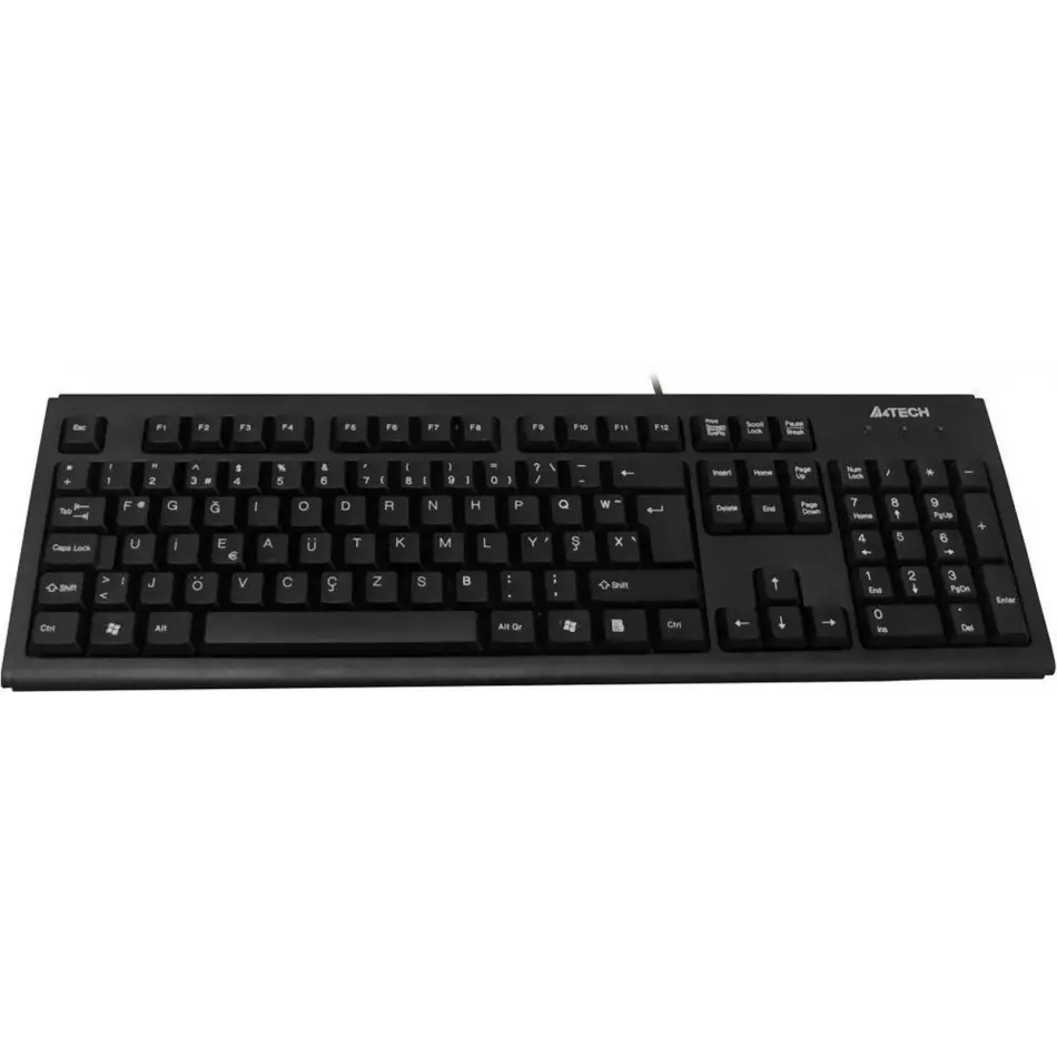 A4 Tech Km-720 Usb F Siyah Klavye