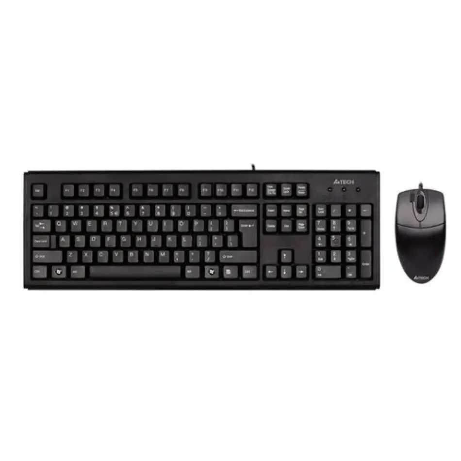 A4 Tech Km-72620d Usb Q Klavye-mouse Siyah Set