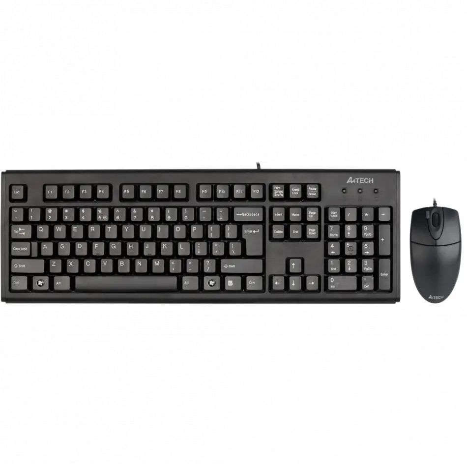 A4-tech Km-72620d Usb Standart Türkçe Q Klavye/mouse Set