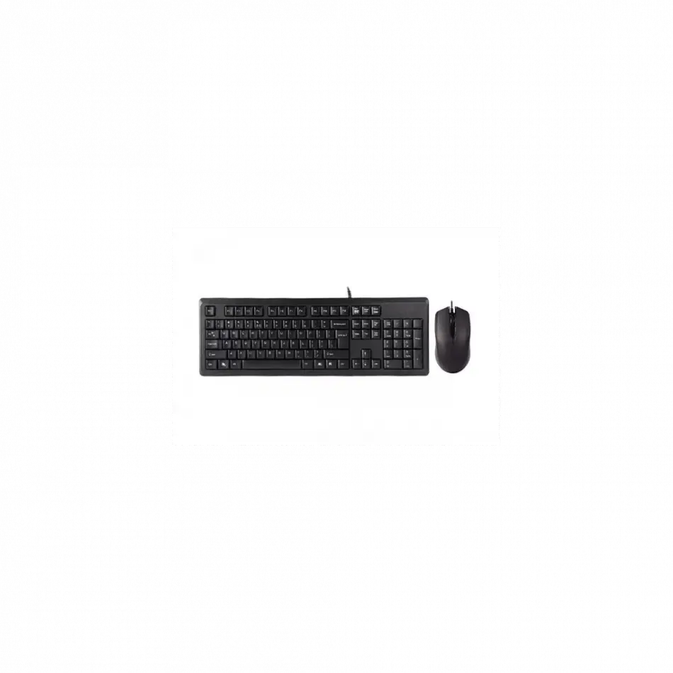 A4 Tech Kr-9276, Siyah, Usb Kablolu, Türkçe Q, Multimedya, Klavye Mouse Set