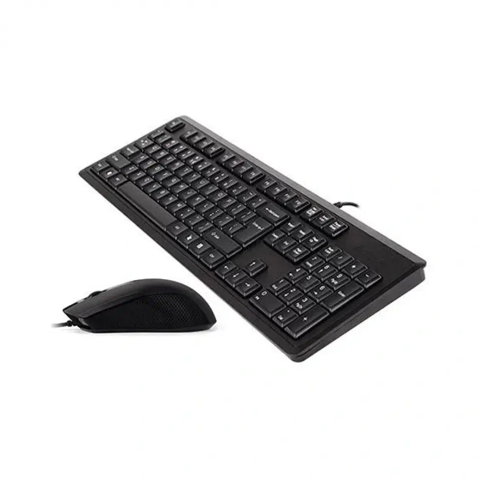 A4 Tech Kr-9276 Usb Q Klavye-mouse Siyah Set