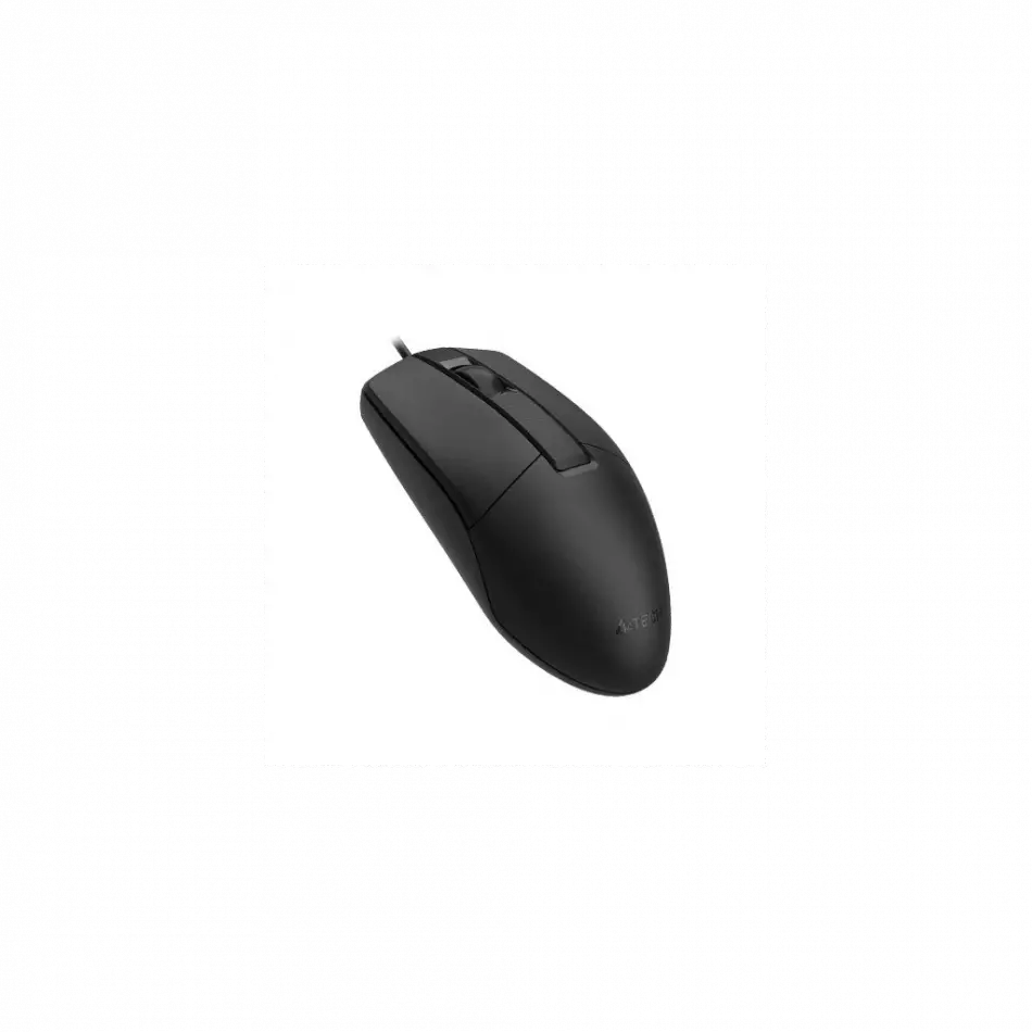 A4 Tech Op-330, Siyah, V-track, 1200dpi, 3 Buton, Usb Kablolu, Optik Mouse