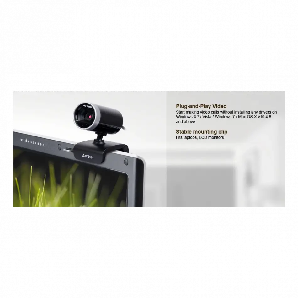 A4 Tech Pk-910h Full Hd 1080p Dahili Microfonlu Usb Webcam