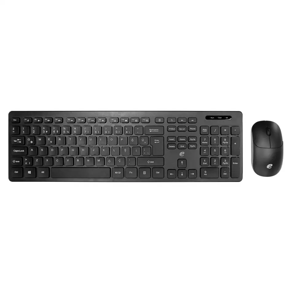 Acer Emachines, Eak920, Siyah, 2.4ghz Kablosuz, Türkçe Q, Klavye Mouse Set