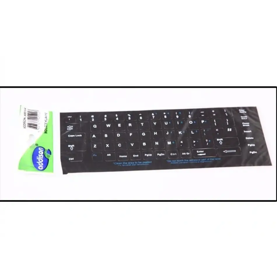 Addison 300164 Notebook Q İng Siyah Klavye Etiketi