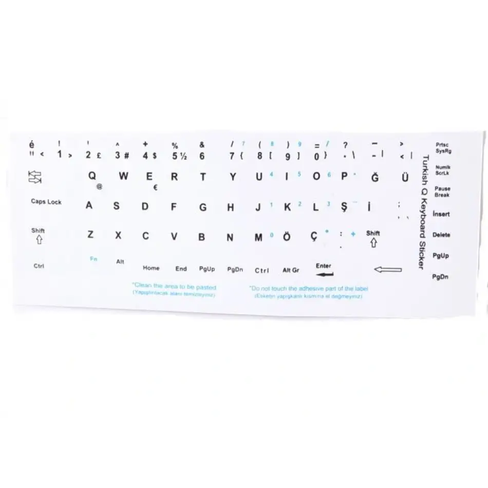 Addison 300167 Notebook F Tr Beyaz Klavye Etiketi