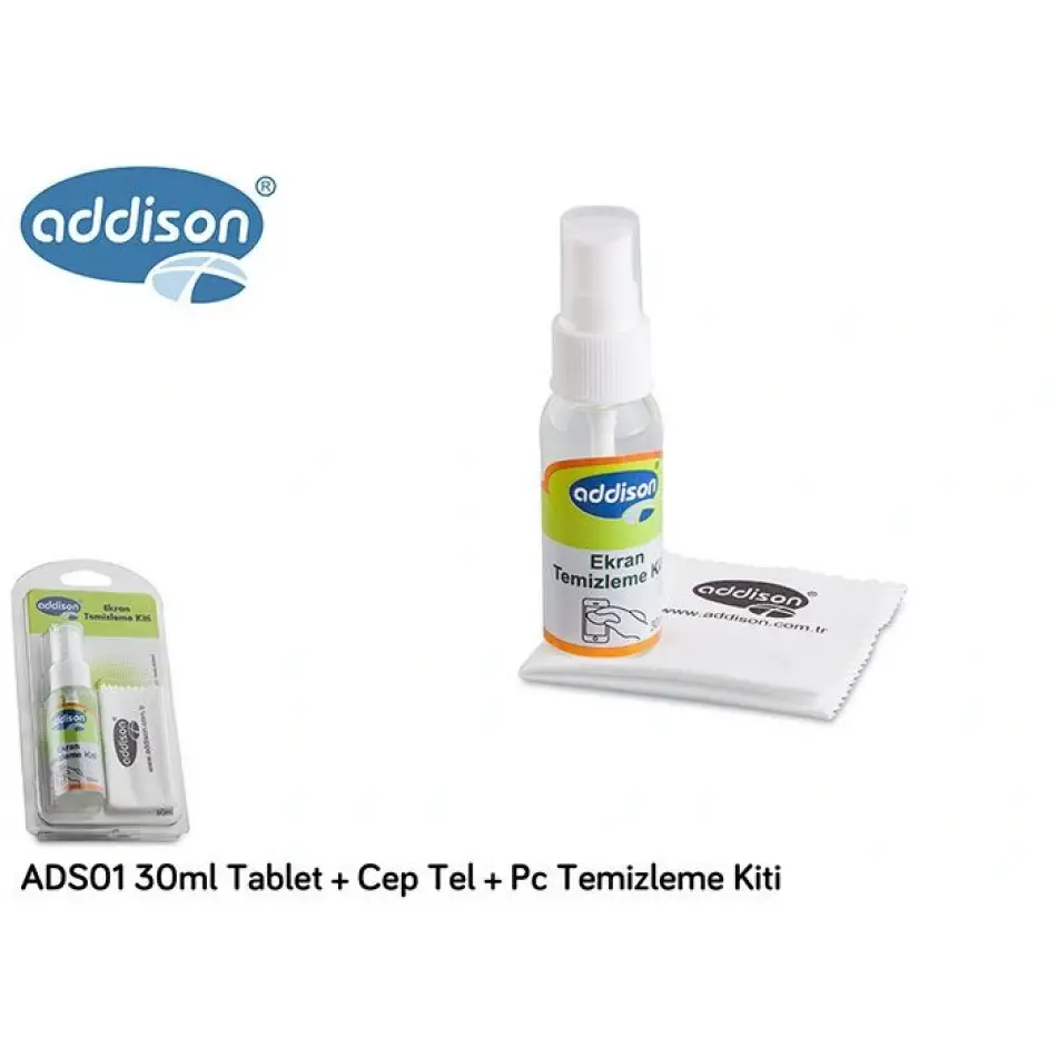 Addison Ads01  Lcd/cep Tel/tablet 30 Ml Temizleme