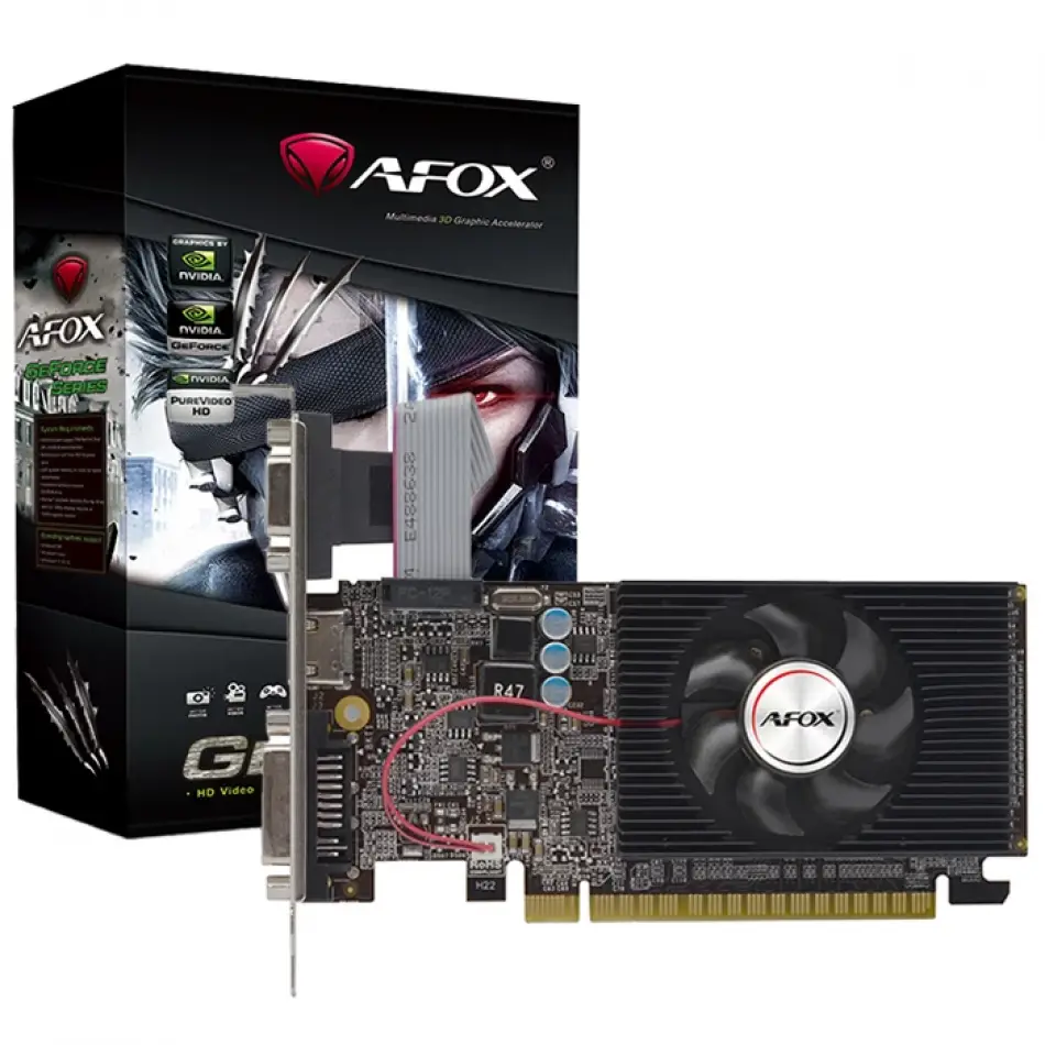 Afox Geforce Gt610 2gb Ddr3 64 Bit (af610-2048d3l7-v6) (lp)