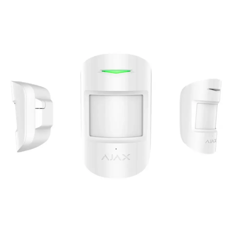 Ajax Combiprotect Kablosuz Hareket Pır Ve Cam  Kırılma Kombine Dedektör Beyaz