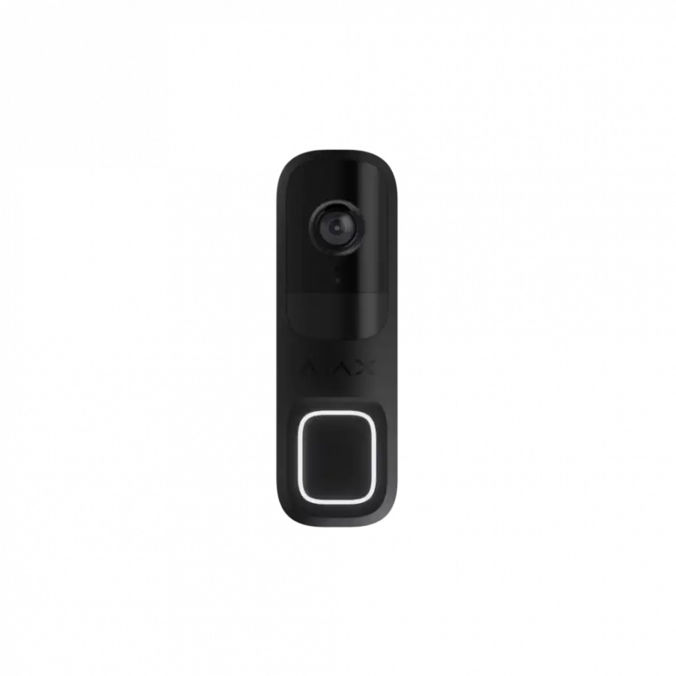 Ajax, Doorbell, Kablosuz, Kameralı, Kapı Zili  Siyah