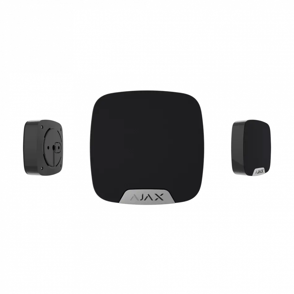 Ajax  Homesiren, Kablosuz, Dahili Siren, Siyah