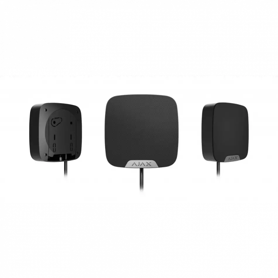 Ajax  Homesiren, Kablosuz, Dahili Siren, Siyah